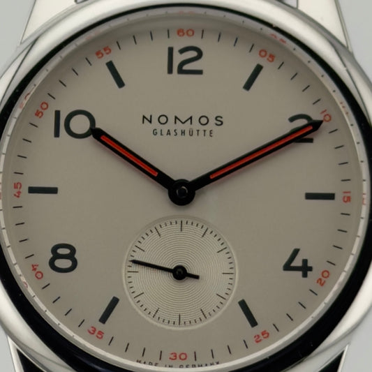 Nomos Club 701 — 36mm, In-House Alpha