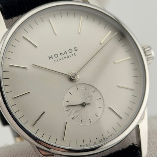 NOMOS Glashutte Orion Ref 331 — 35mm Hand-Wind | Excellent