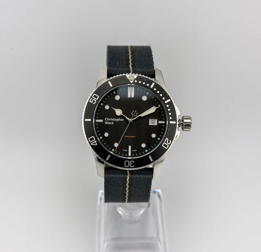 Christopher Ward C60 Trident Quartz Swiss Dive Watch 43mm