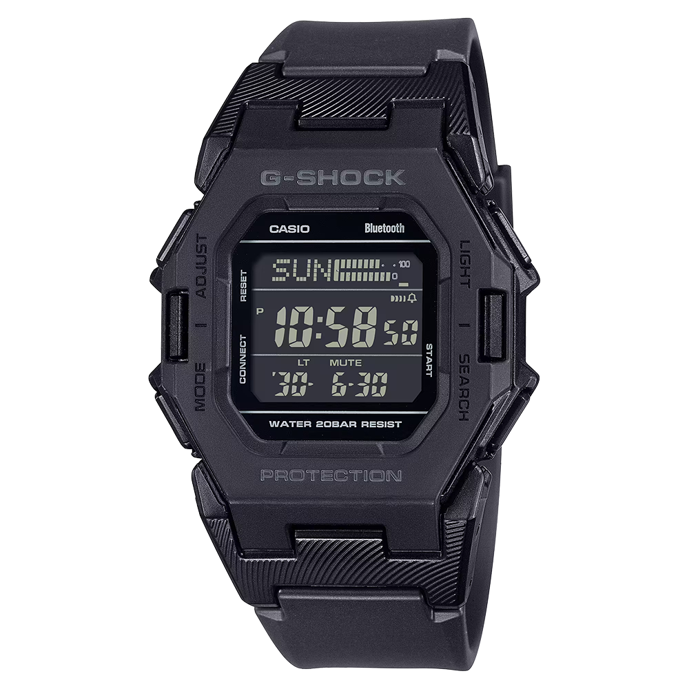 Casio G-SHOCK 41.5mm Black Resin Fixed Bezel GD-B500-1ER