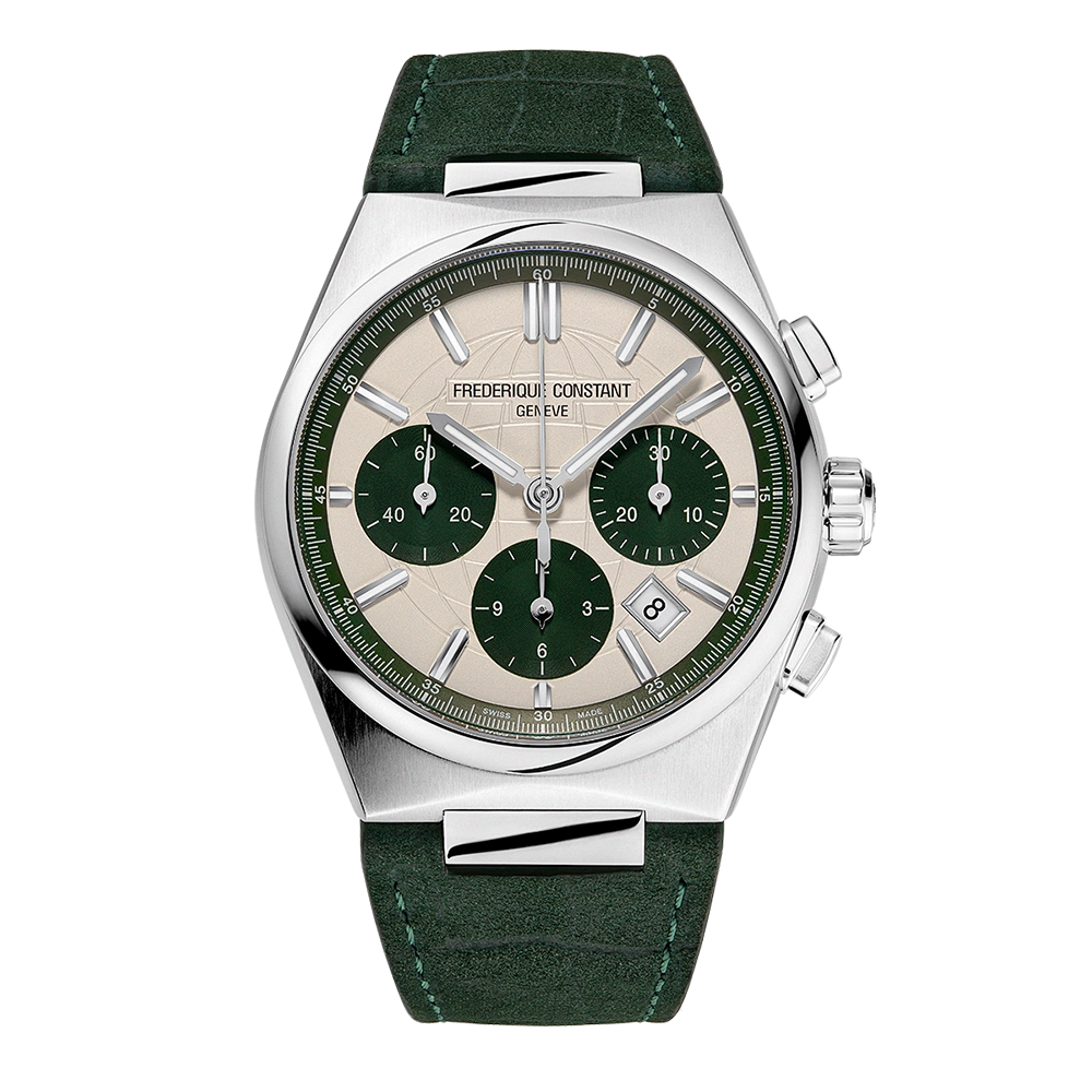 Frederique Constant Highlife Chronograph Automatic Limited Edition 41mm Brushed and Polished Steel Bezel FC-391SGR4NH6