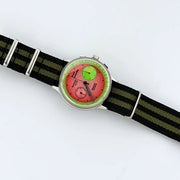 20mm Olive & Black Nylon NATO Watch Strap - CalderoneWatchCo