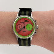 20mm Olive & Black Nylon NATO Watch Strap - CalderoneWatchCo