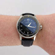 20mm Triple Black Racing Watch Strap - CalderoneWatchCo