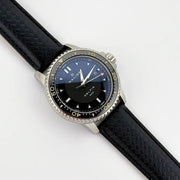 20mm Triple Black Racing Watch Strap - CalderoneWatchCo