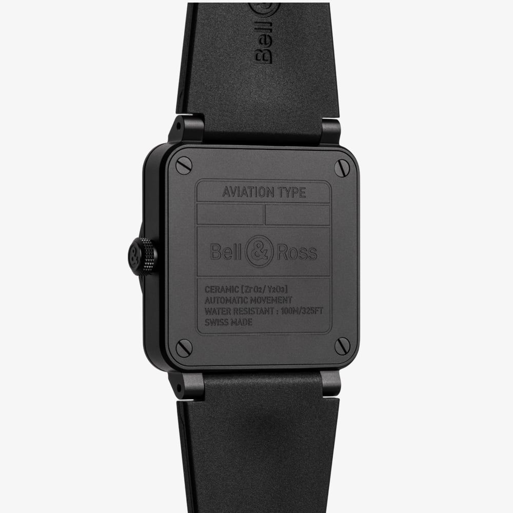 Bell & Ross BR 03 Horizon 41mm Black Ceramic Bezel BR03A-HRZ-CE_SRB
