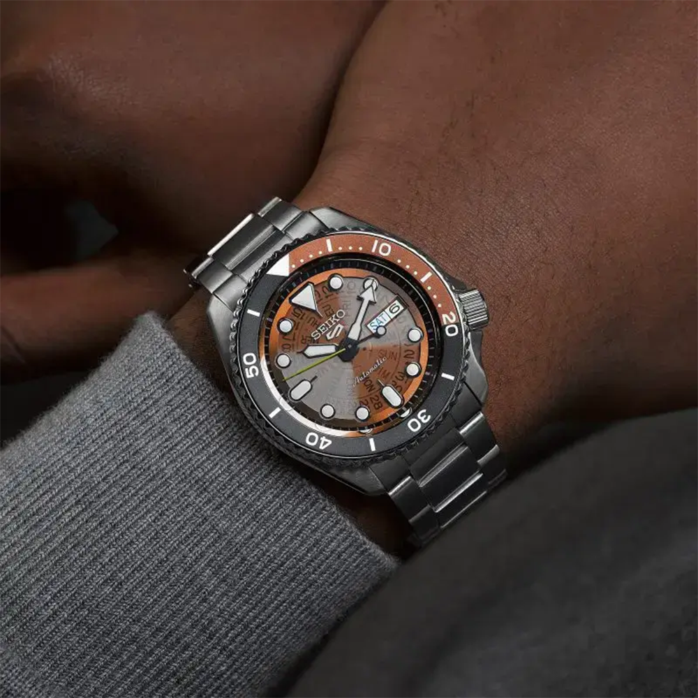Seiko 5 Sports SKX ‘Skeleton Style’ / ‘Time Sonar’ 42.5mm Stainless Steel SRPJ47K1