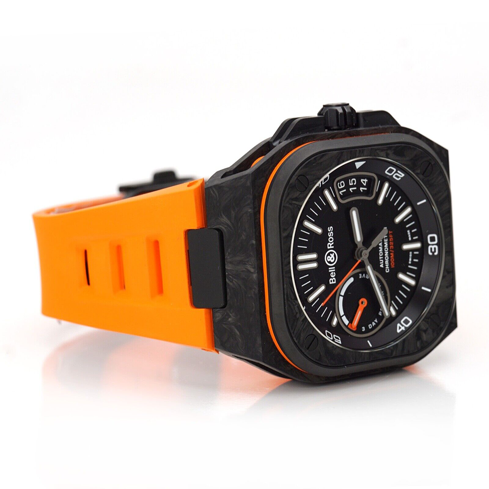 Bell & Ross BR-X5 Carbon Orange 41mm Carbon and Titanium Bezel BRX5R-BO-TC_SRB