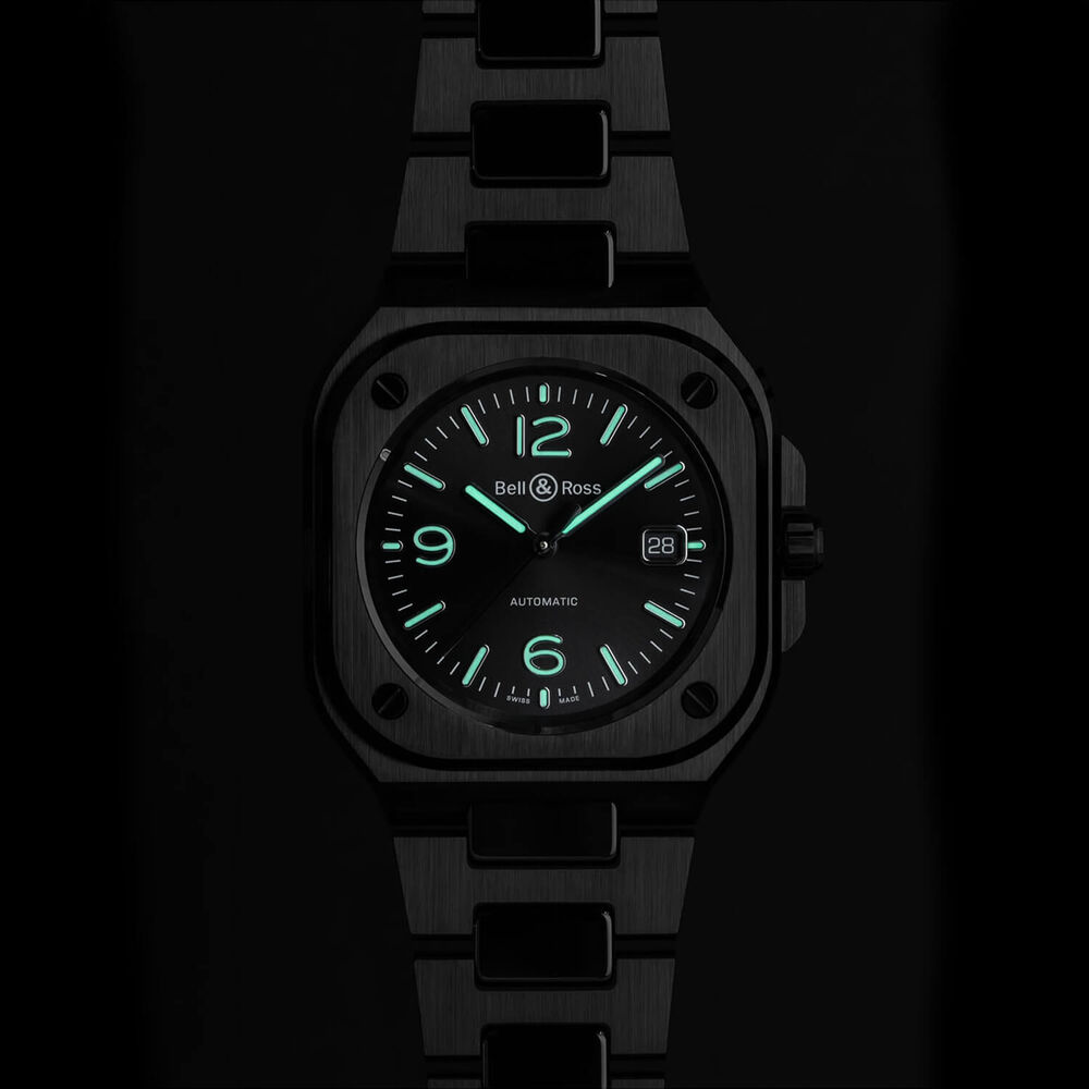 Bell & Ross BR 05 Black Ceramic 41mm Black Ceramic Bezel BR05A-BL-CE_SCE