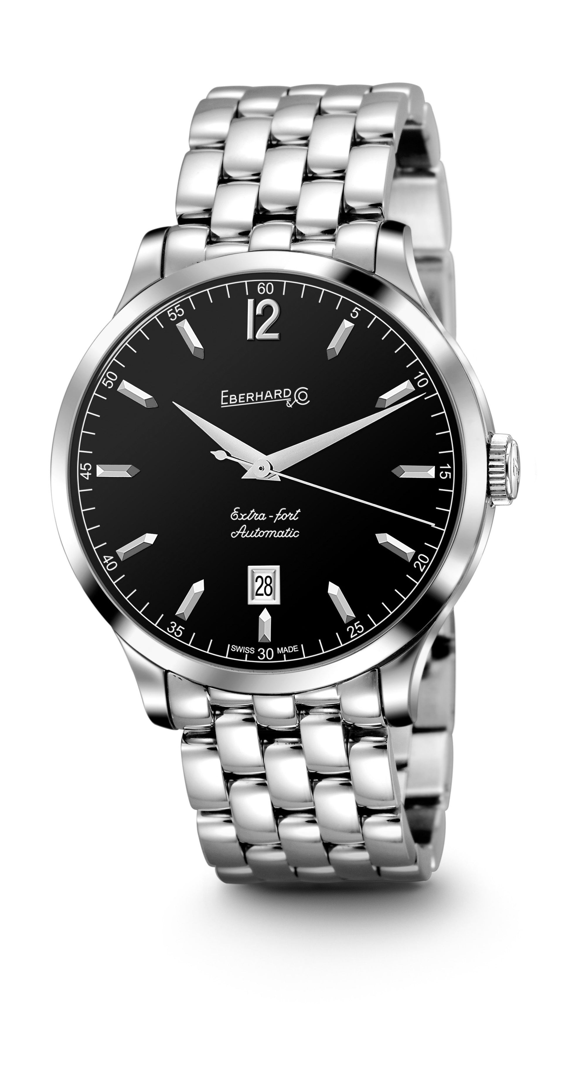 Eberhard & Co. Extra-Fort Automatic 40mm Steel Fixed Bezel 41029.2 CA
