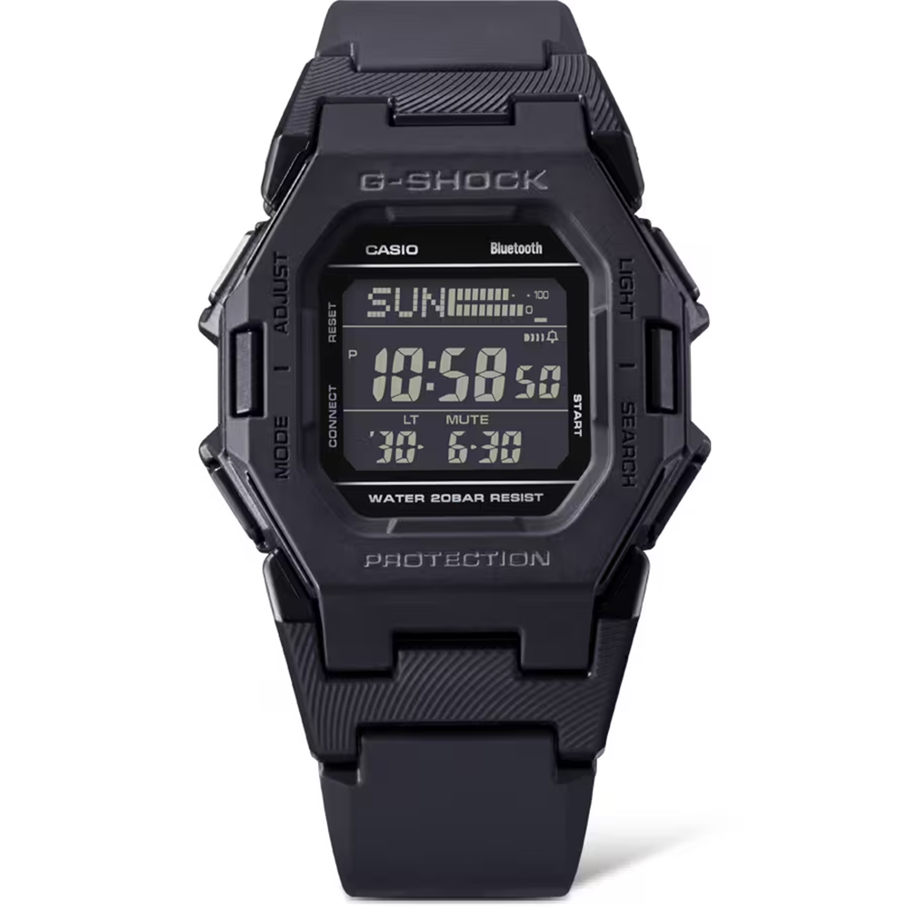 Casio G-SHOCK 41.5mm Black Resin Fixed Bezel GD-B500-1ER