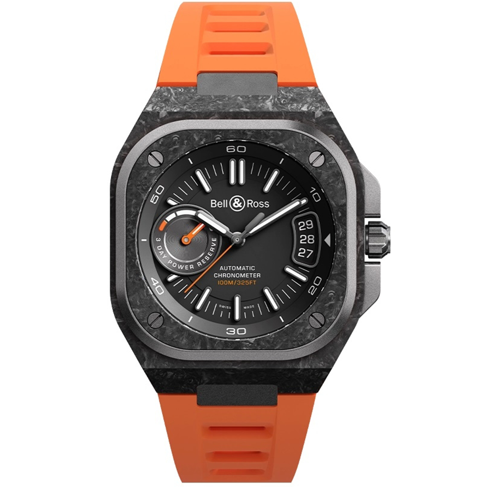 Bell & Ross BR-X5 Carbon Orange 41mm Carbon and Titanium Bezel BRX5R-BO-TC_SRB