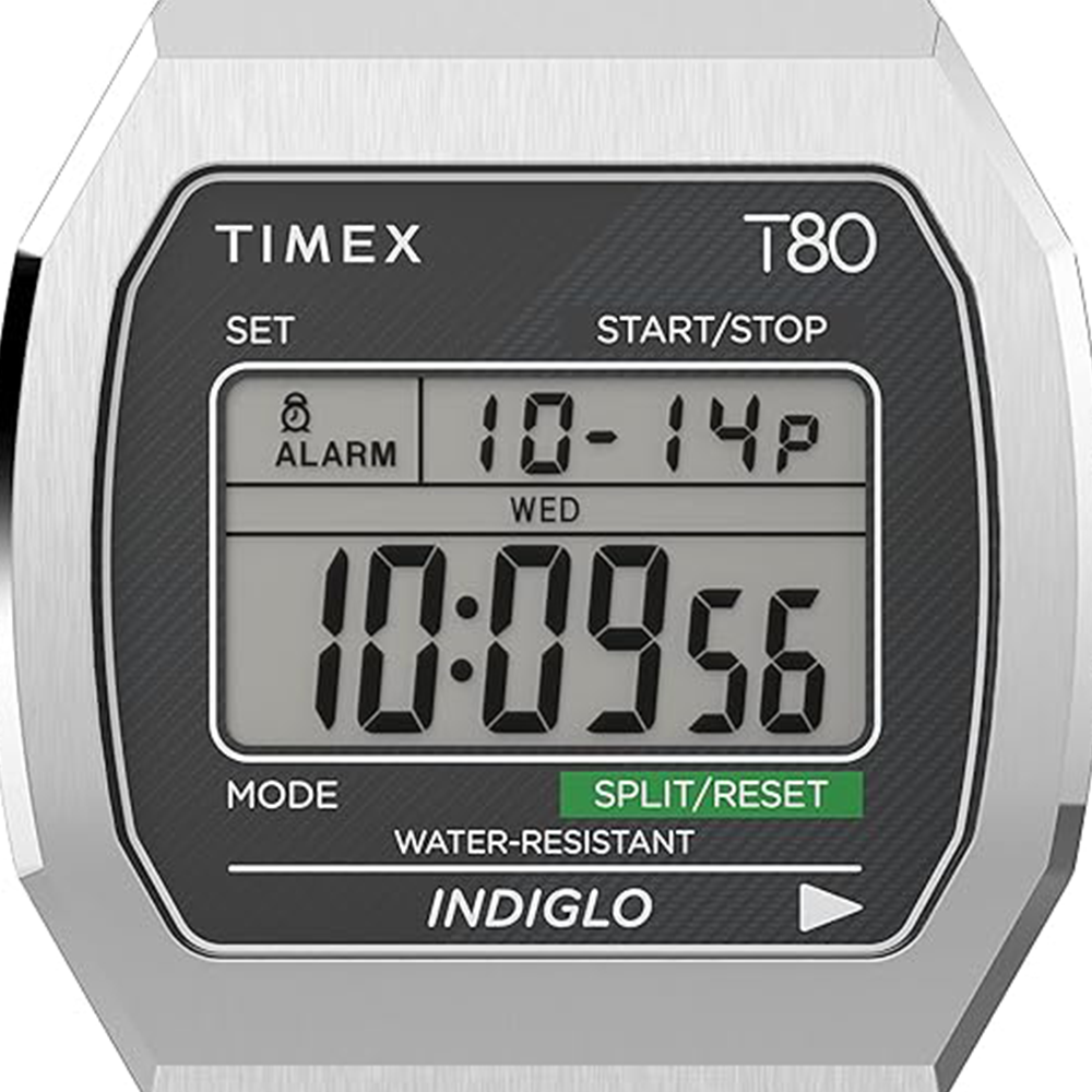 Timex T80 Steel 36mm Stainless Steel Bracelet Watch TW2V74200