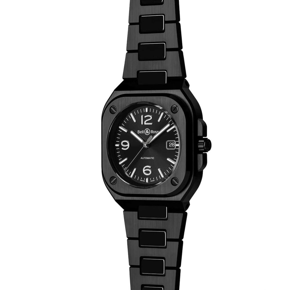 Bell & Ross BR 05 Black Ceramic 41mm Black Ceramic Bezel BR05A-BL-CE_SCE