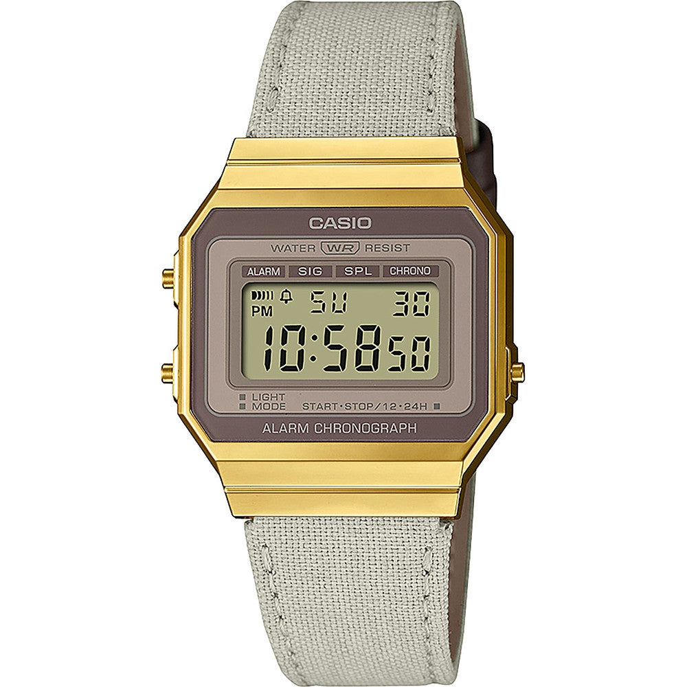 CASIO Vintage A700WEGL-7AEF 35.5mm Digital Quartz Unisex Watch