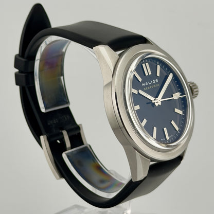 Halios Seaforth III — Abyss Blue, Fixed Bezel