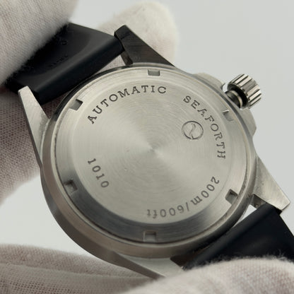Halios Seaforth III — Abyss Blue, Fixed Bezel