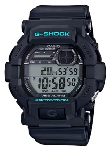Casio G-SHOCK 50.8mm Black Resin Fixed Bezel GD-350-1CDR