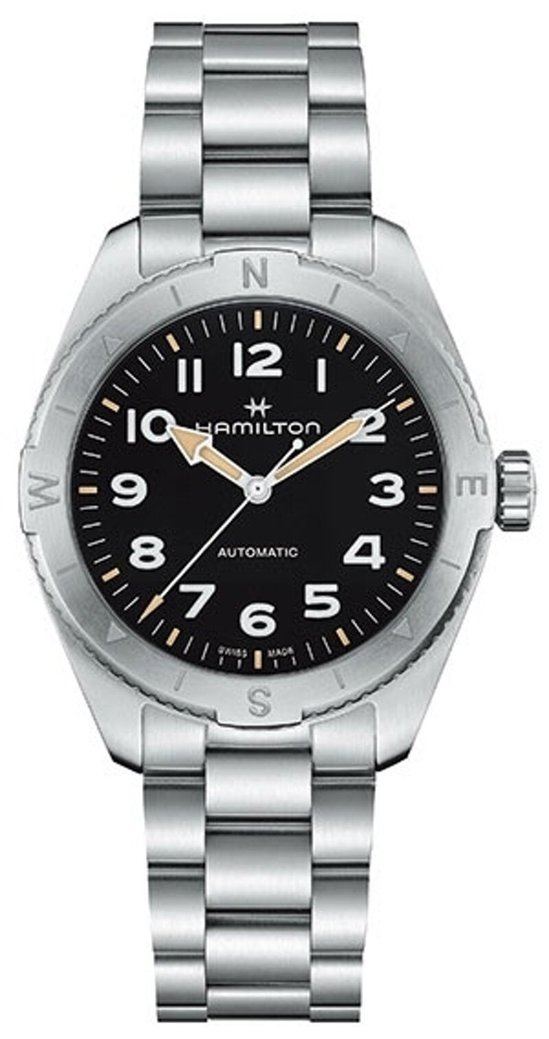Hamilton Khaki Field Expedition Auto 37mm Stainless Steel Black Dial Stainless Steel Bracelet H70225130