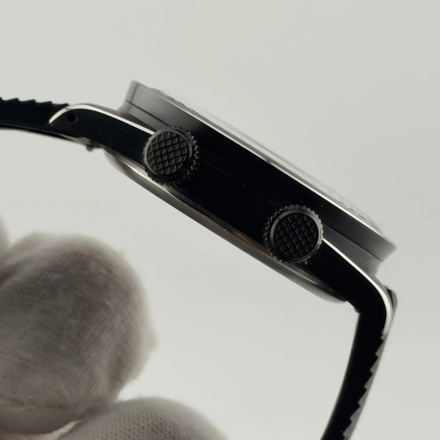 Baltic Aquascaphe Dual-Crown PVD Black