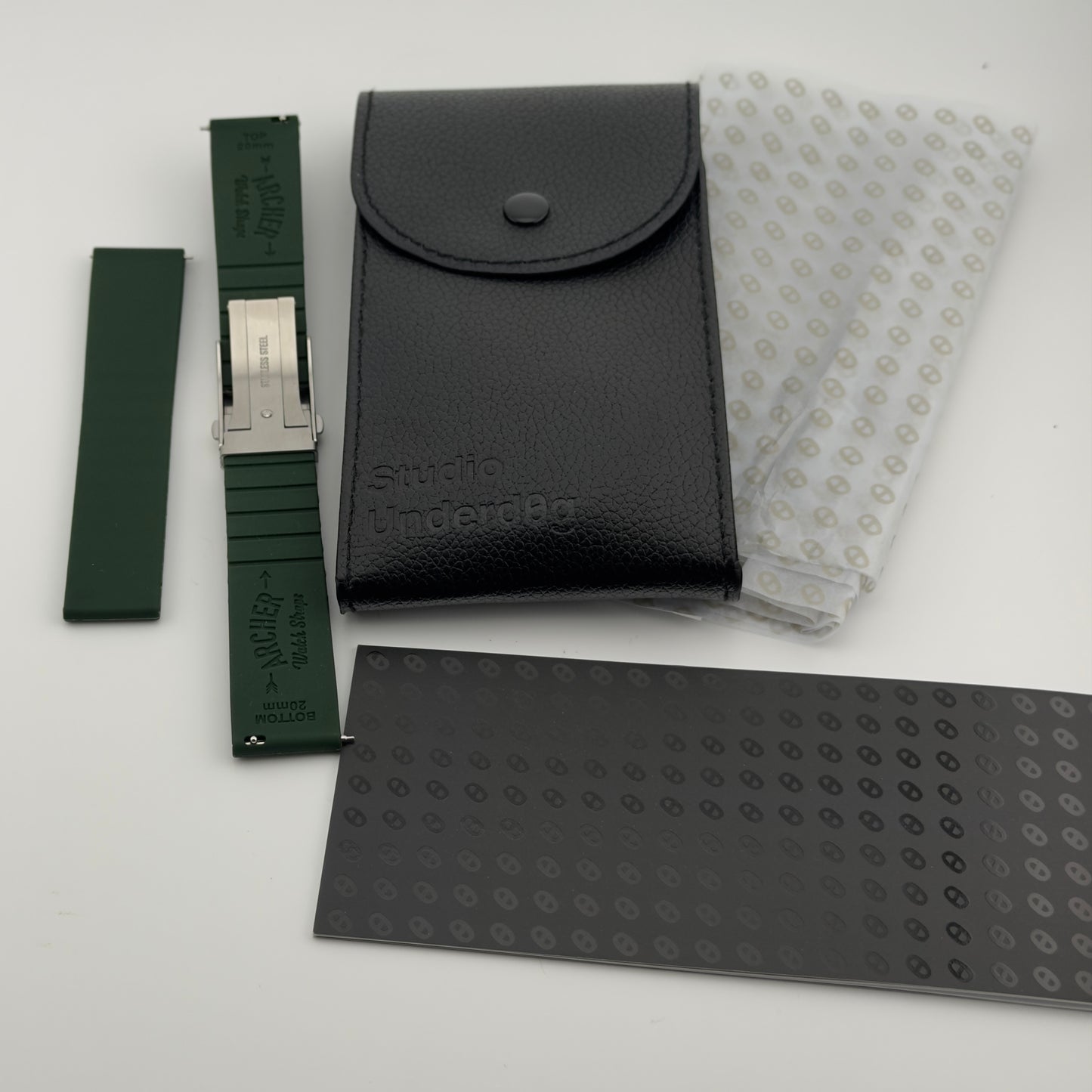 Studio Underd0g Watermel0n Bicompax — 38.5mm Chronograph