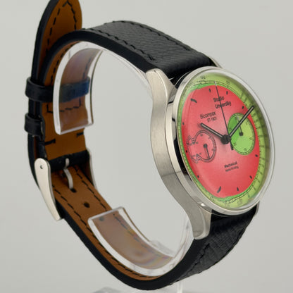 Studio Underd0g Watermel0n Bicompax — 38.5mm Chronograph