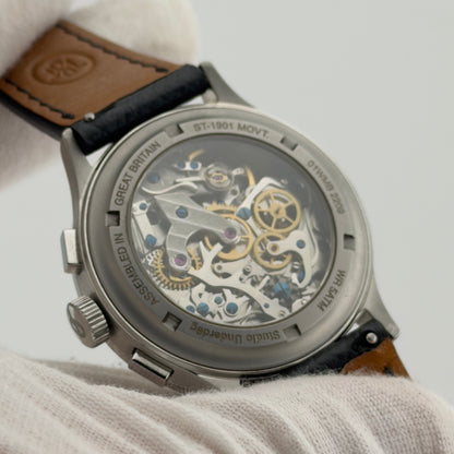 Studio Underd0g Watermel0n Bicompax — 38.5mm Chronograph