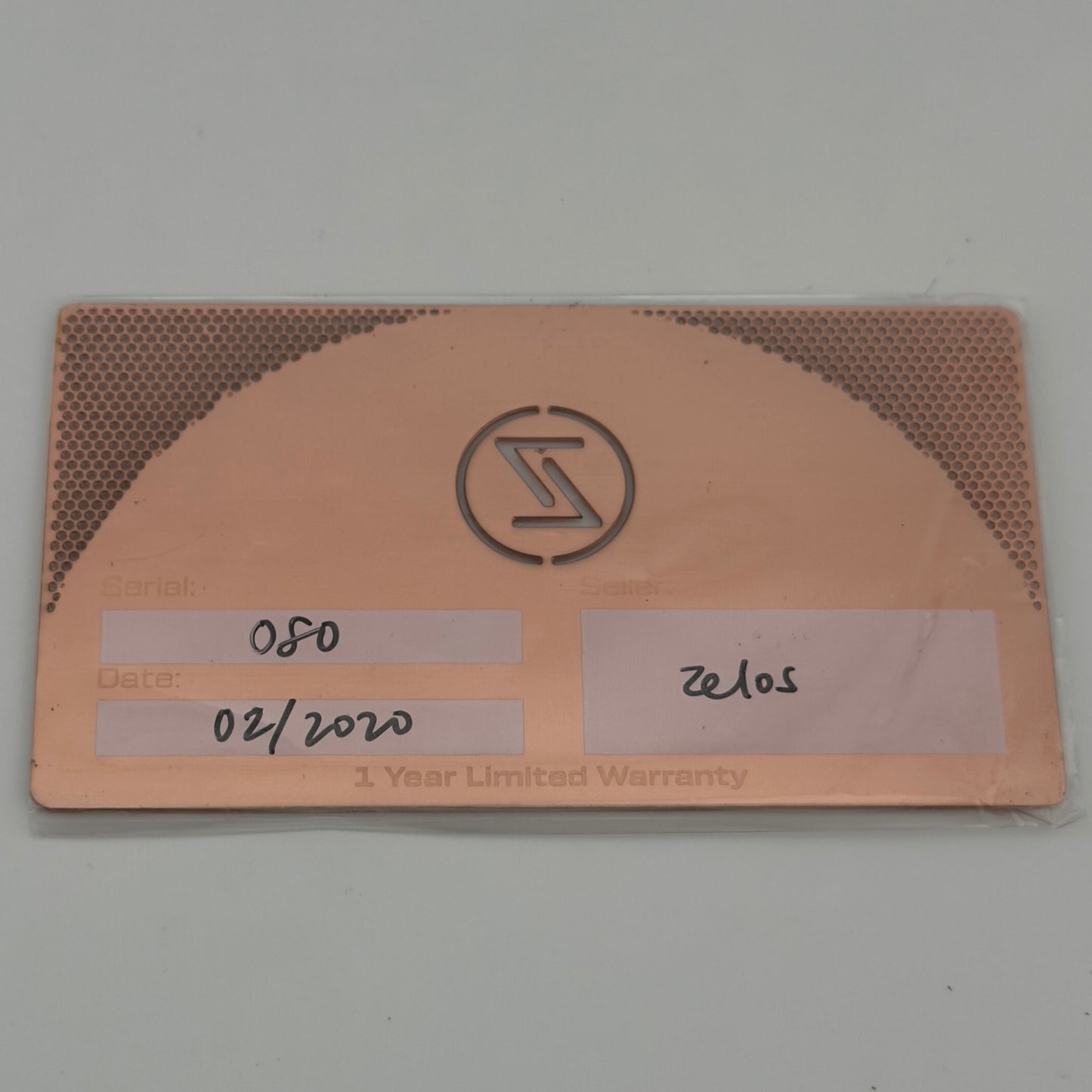 Zelos Hammerhead II No. 050/100 |