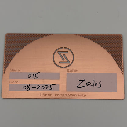 Zelos Thresher Hammered 015/150