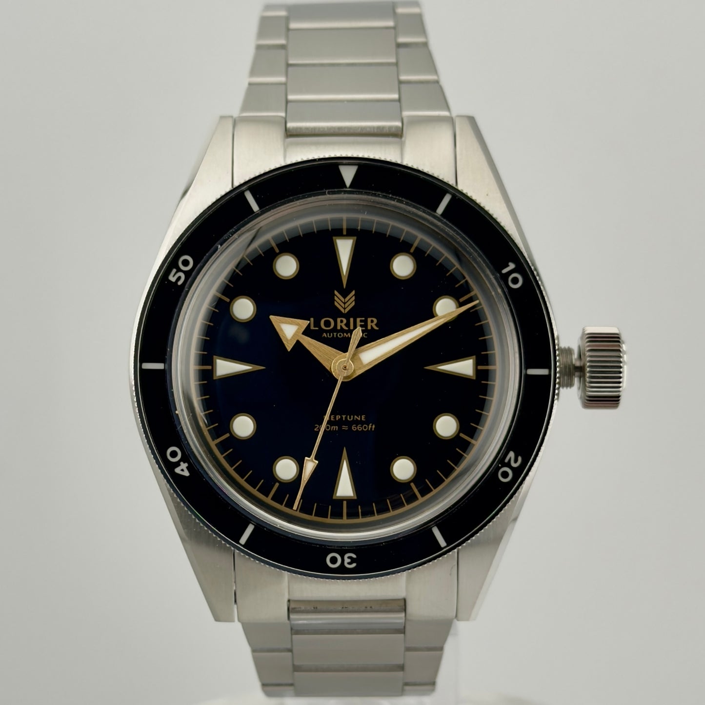 Lorier Neptune Series IV (SIV) — 39mm Automatic | Excellent