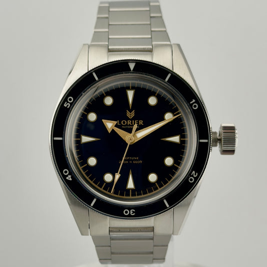 Lorier Neptune Series IV (SIV) — 39mm Automatic | Excellent