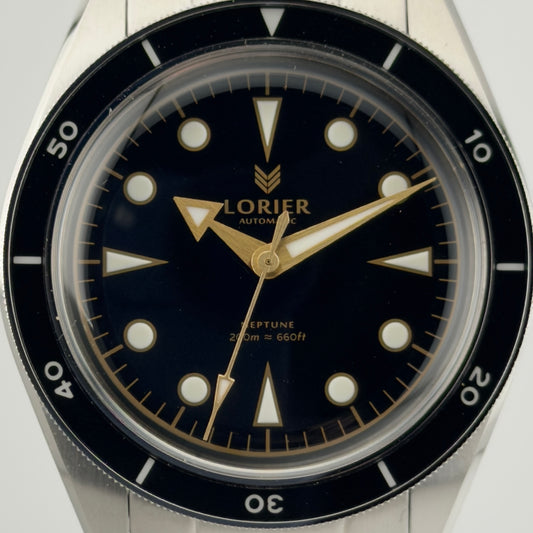 Lorier Neptune Series IV (SIV) — 39mm Automatic | Excellent