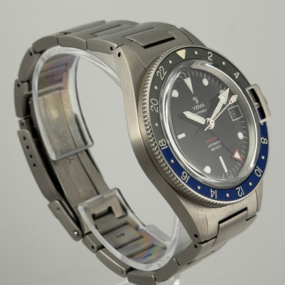 Yema Superman Heritage GMT — 39mm Automatic | Excellent