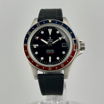 Yema Superman Worldtime GMT — Pepsi 500m