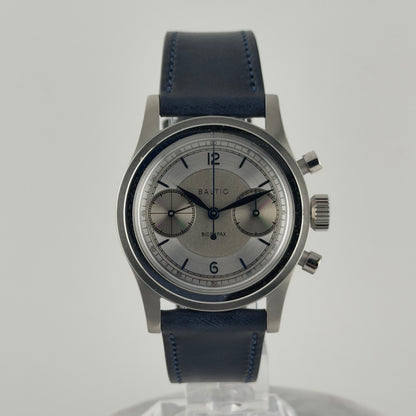 Baltic Bicompax 003 — Silver/Blue, Open Back