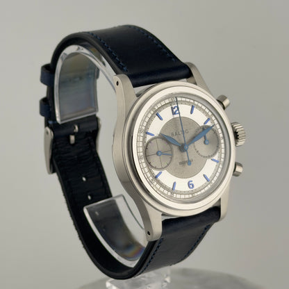 Baltic Bicompax 003 — Silver/Blue, Open Back