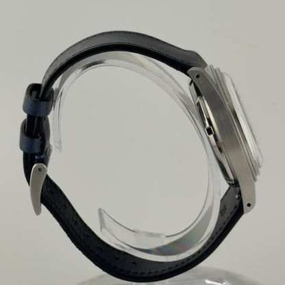 Baltic Bicompax 003 — Silver/Blue, Open Back