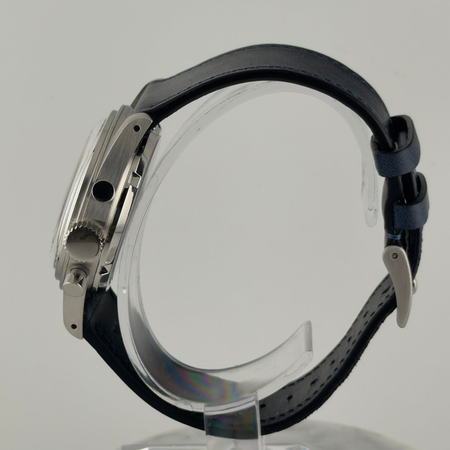 Baltic Bicompax 003 — Silver/Blue, Open Back