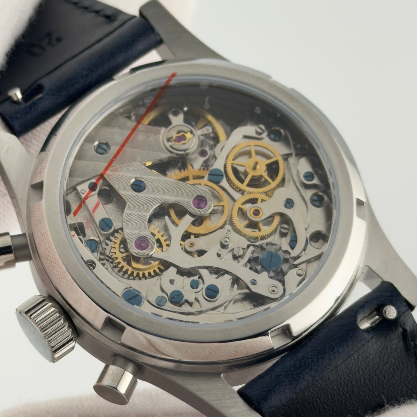 Baltic Bicompax 003 — Silver/Blue, Open Back