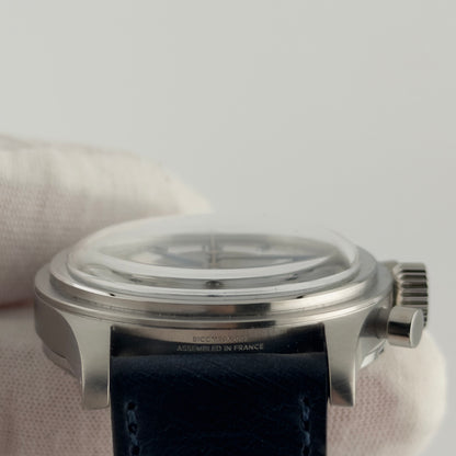 Baltic Bicompax 003 — Silver/Blue, Open Back