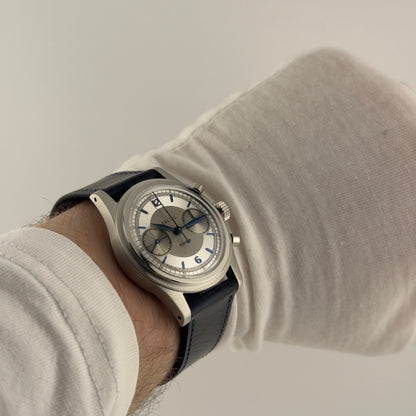 Baltic Bicompax 003 — Silver/Blue, Open Back