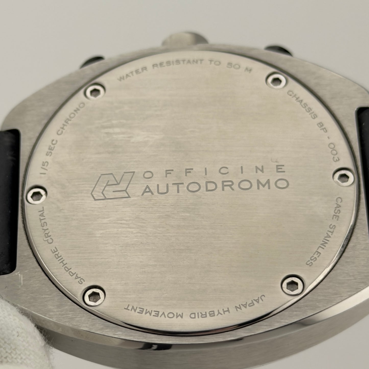 Autodromo Prototipo Chronograph — White Panda Dial