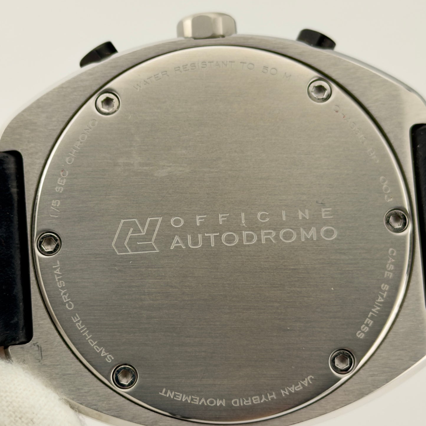 Autodromo Prototipo Chronograph — White Panda Dial