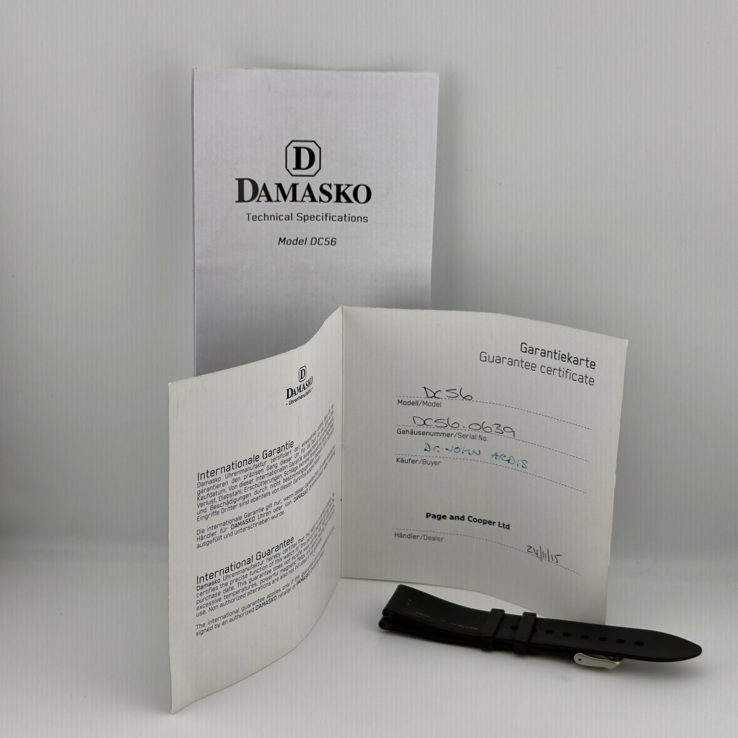 Damasko DC56 Chronograph