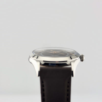 Trematic Archivio Uno Ref. 502 Choco, 6 o'clock side - CalderoneWatchCo