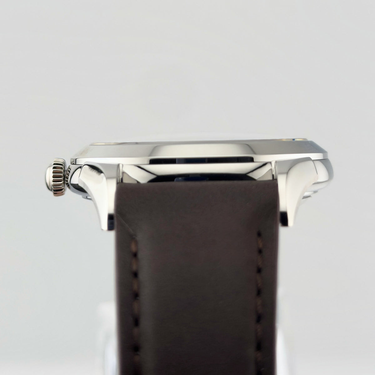 Trematic Archivio Uno Ref. 502 Choco, 12 o'clock side - CalderoneWatchCo