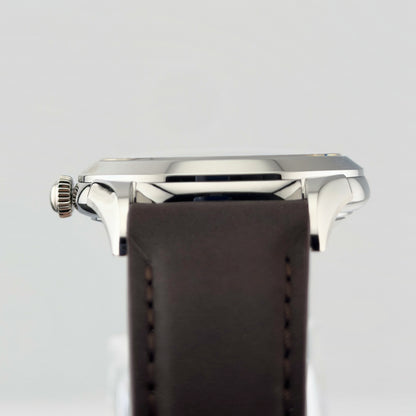 Trematic Archivio Uno Ref. 502 Choco, 12 o'clock side - CalderoneWatchCo