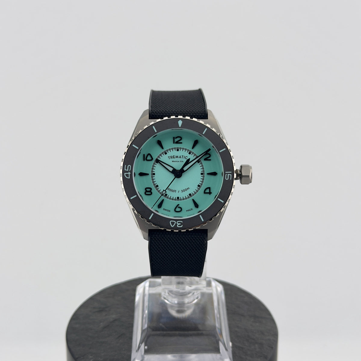 Trematic T-Five Beigua Maris Marina, front view - CalderoneWatchCo