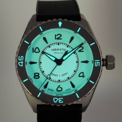 Trematic T-Five Beigua Maris Marina, lume - CalderoneWatchCo