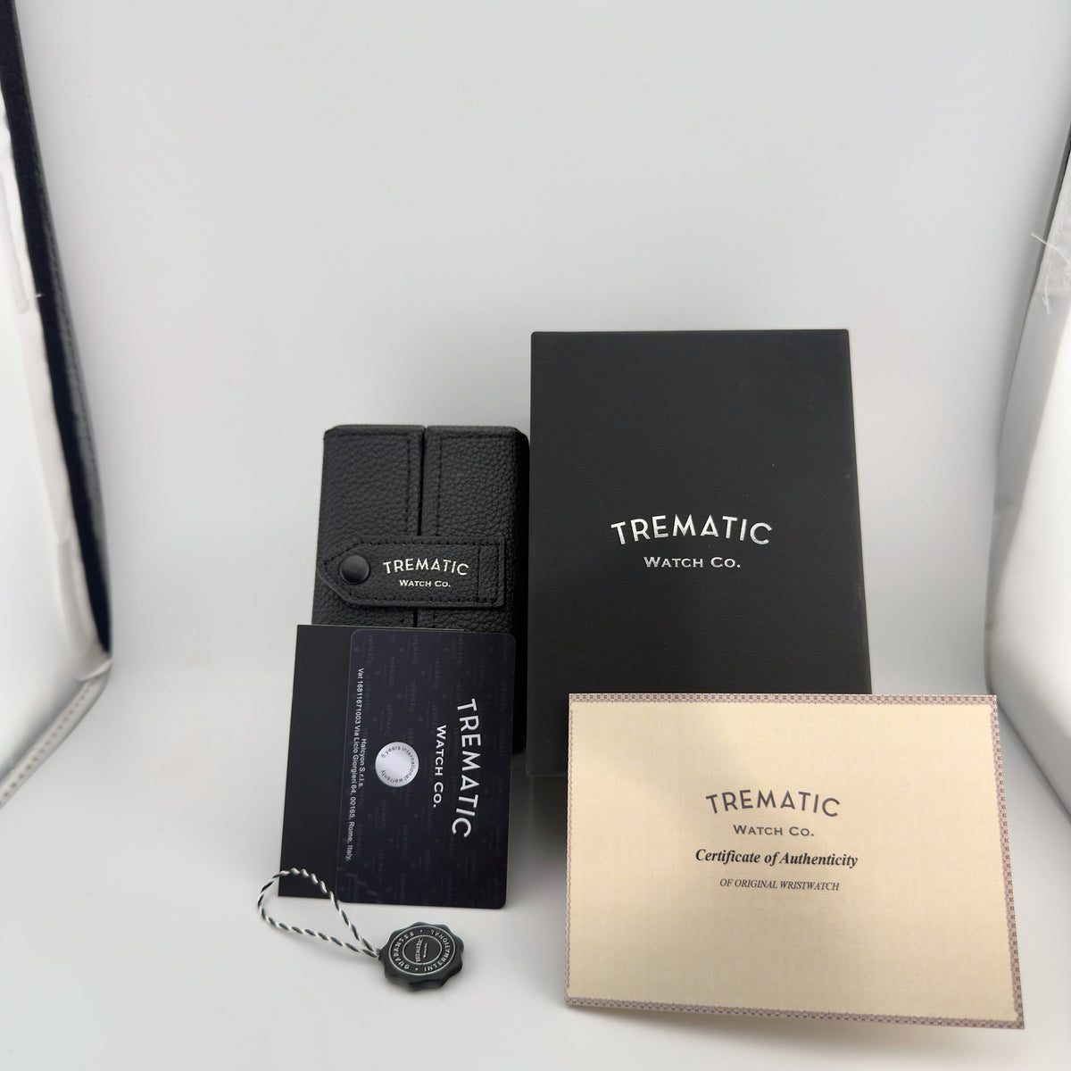 Trematic T-Five Beigua Maris Marina, box and papers - CalderoneWatchCo